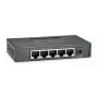 LevelOne GEU-0523 tīkla slēdzis Nevadāms Gigabit Ethernet (10/100/1000) Melns