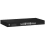 LevelOne Switch 24x GE GEU-2431 19 inch Rack Mount Kit Nevadāms Gigabit Ethernet (10/100/1000) 1U Melns