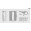 LevelOne 6 pieslēgvietu gigabitu industriālais komutators, 1 x SFP, 1 x SFP/RJ45 IES-0600