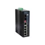 LevelOne 6 pieslēgvietu gigabitu industriālais komutators, 1 x SFP, 1 x SFP/RJ45 IES-0600