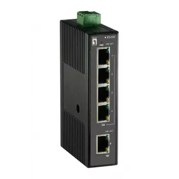 Nepārvaldāms slēdzis LevelOne 5 portu Fast Ethernet industriālais slēdzis