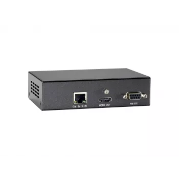 LevelOne HDMI uztvērējs Cat.5, HDBaseT, 100m, 802.3af PoE