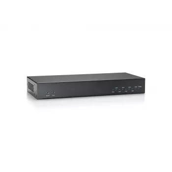 LevelOne HDMI raidītājs pa Cat.5 kabeli, HDBaseT, 100 m, 4 kanālu izejas, 802.3af PoE