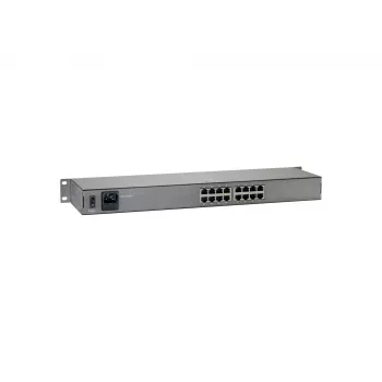 16 Portu Fast Ethernet PoE Slēdzis LevelOne FEP-1601W120