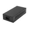 LevelOne Gigabit PoE inžektors, 60W, 802.3at/af PoE, Gigabit Ethernet, 10,100,1000 Mbit/s, IEEE 802.3af, IEEE 802.3at, IEEE 802.3bt, Melns, Barošana, 60 W