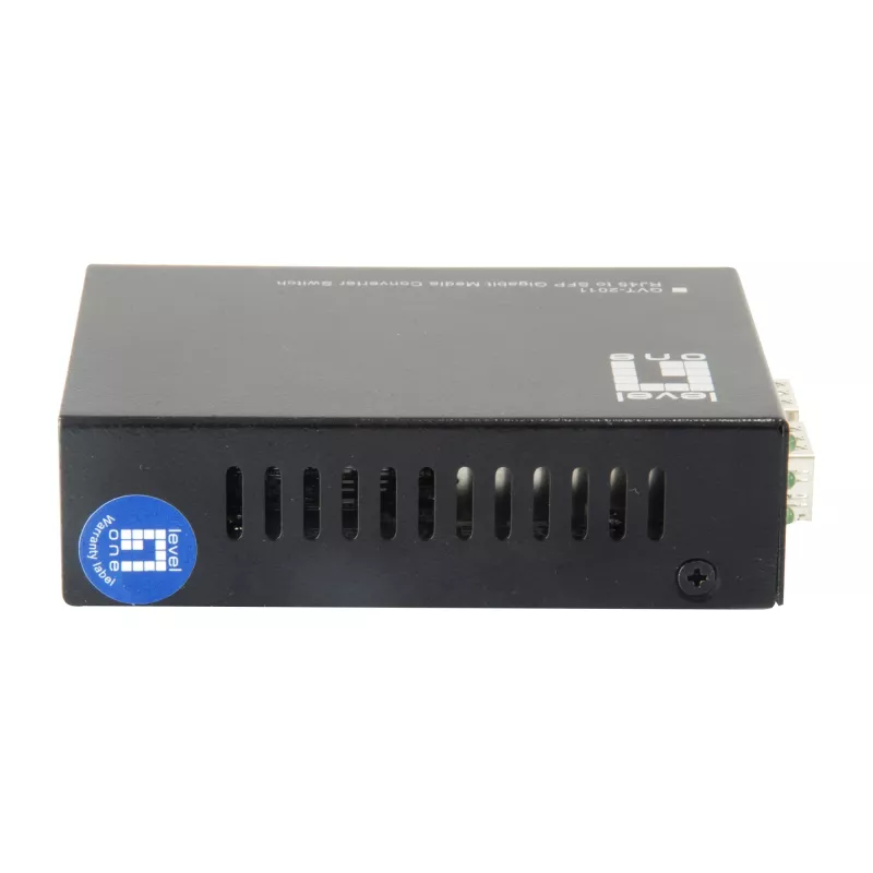 LevelOne RJ45 uz SFP Gigabit Media Converter Switch, 2 x SFP, 1 x RJ45