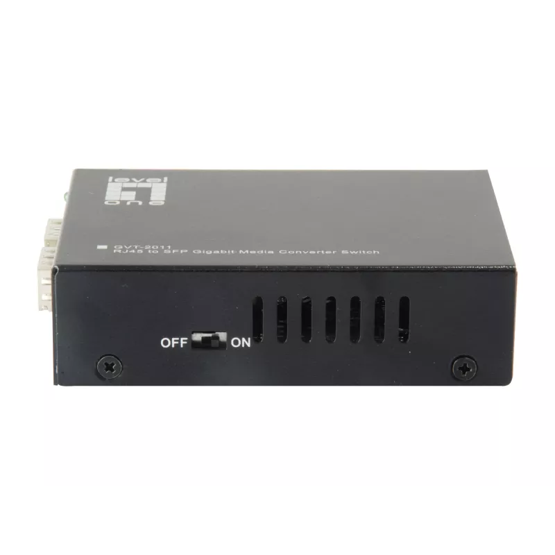 LevelOne RJ45 uz SFP Gigabit Media Converter Switch, 2 x SFP, 1 x RJ45