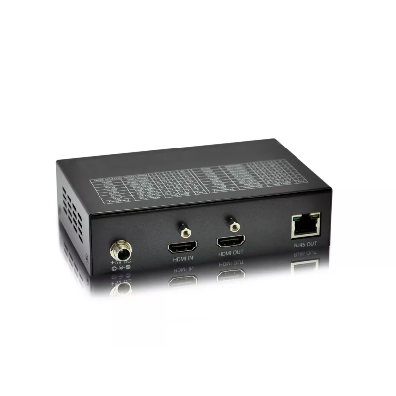 LevelOne HDMI over Cat.5 raidītājs, 300m, 1920 x 1200 pikseļi, AV raidītājs, 300 m, melns