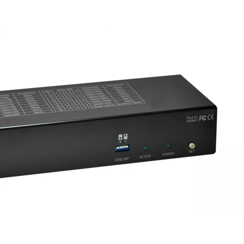 LevelOne HDMI raidītājs pa Cat.5, 300m, 8 kanālu izejas