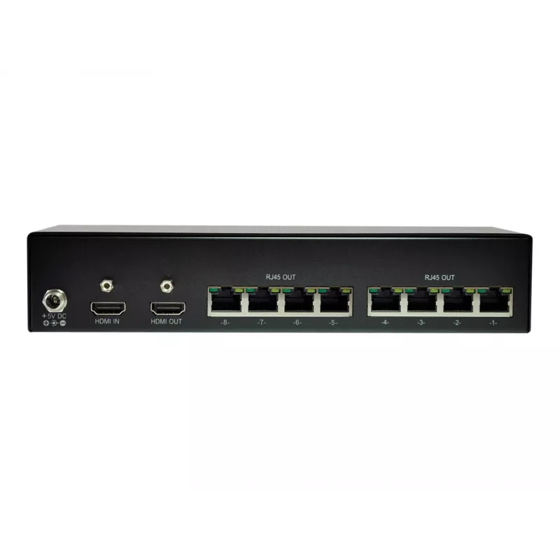 LevelOne HDMI raidītājs pa Cat.5, 300m, 8 kanālu izejas