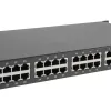 LevelOne 34-portu Fast Ethernet PoE slēdzis, 802.3at/af PoE, 32 PoE izejas, 2 x Gigabit RJ45, 630W