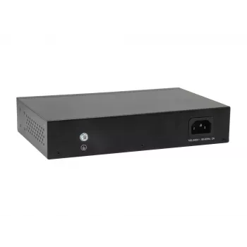 LevelOne 10-Portu tīmekļa viedais Gigabit PoE slēdzis, 8 PoE izejas, 2 x Gigabit SFP, 70W
