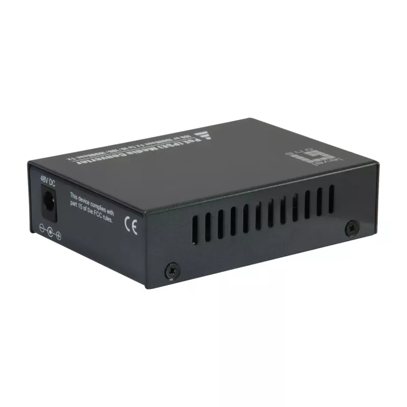 LevelOne RJ45 uz SFP Gigabitu multivides pārveidotājs, PoE PSE