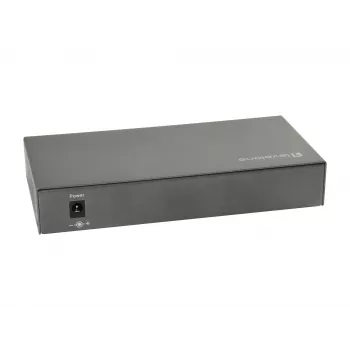 LevelOne 8 portu Gigabit PoE slēdzis, 802.3at/af PoE, 120W