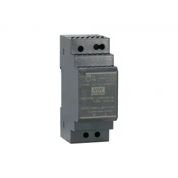 LevelOne 24V DC rūpnieciskais barošanas bloks, 30W, DIN-sliedes montāža