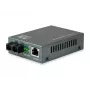 LevelOne RJ45 uz SC Fast Ethernet multivides pārveidotājs, vienmoda šķiedra, 1550nm, 120km