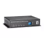 LevelOne VDS-1201 tīkla multivides pārveidotājs 100 Mbit/s Melns