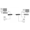 KVM Cat.5 pagarinātājs LevelOne KVM-9036