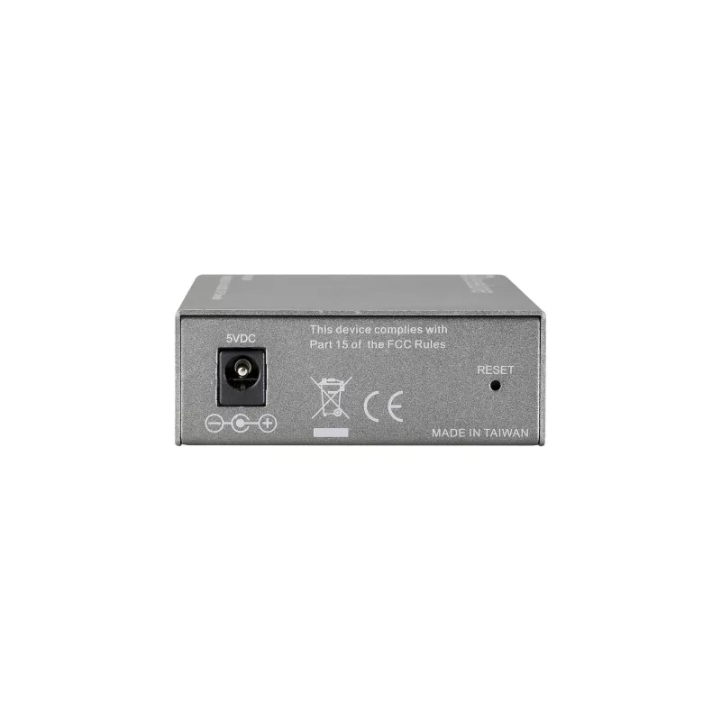 LevelOne RJ45-SC vadāms ātrais Ethernet multivides pārveidotājs, vienmoda šķiedra, 20 km