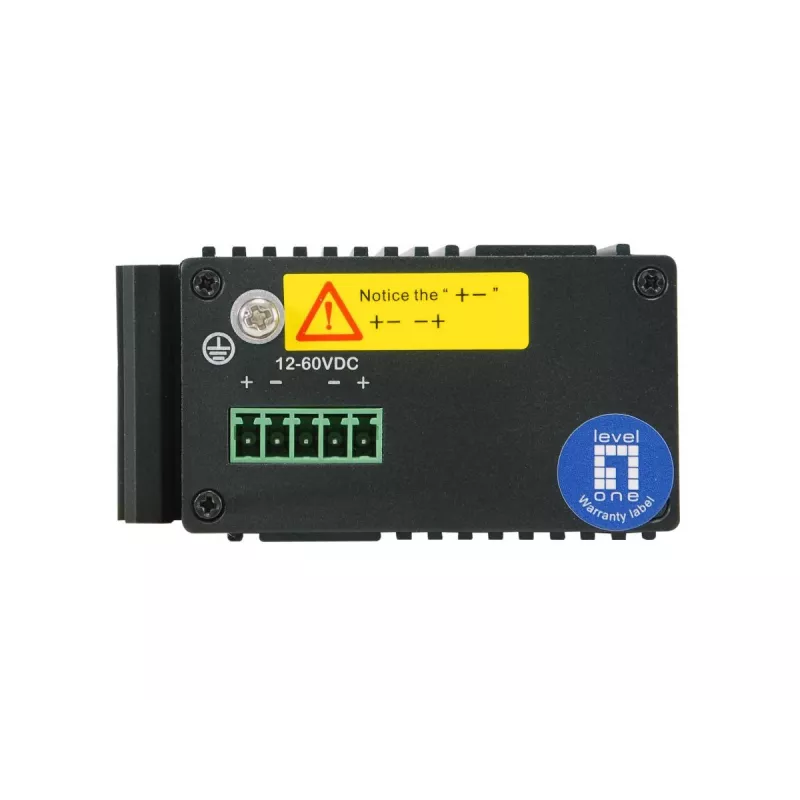 Tīkla komutators LevelOne IGU-0501 Gigabit Ethernet PoE melns