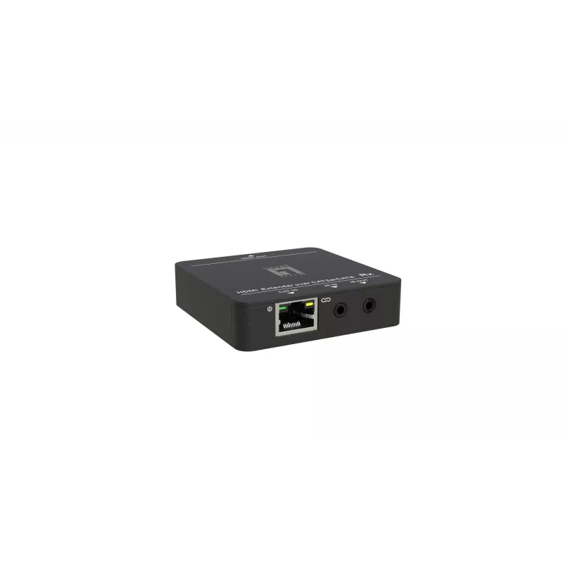 LevelOne HVE-9006 AV paplašinātājs AV raidītājs un uztvērējs Melns