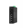 Pārvaldāms slēdzis LevelOne Hilbert 6 portu industriālais Gigabit Smart Lite slēdzis