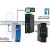 Pārvaldāms slēdzis LevelOne Hilbert 6 portu industriālais Gigabit Smart Lite slēdzis