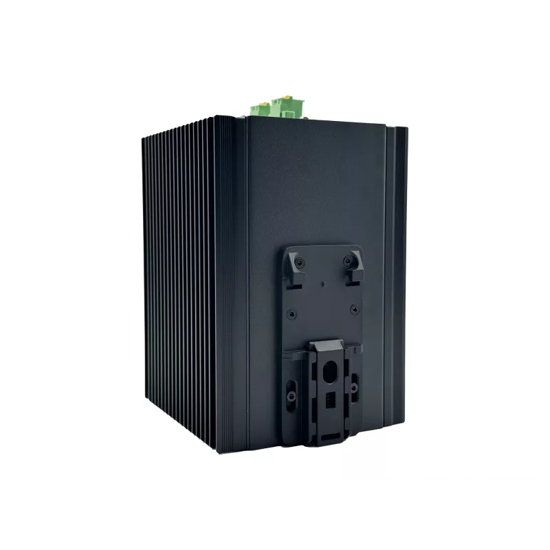 LevelOne 20 portu L2+ pārvaldīts industriālais slēdzis, 8 x 1GbE RJ45, 8 x 1GbE SFP, 4 x 1/2.5GbE SFP, DIN sliede, -40°C līdz 80°C