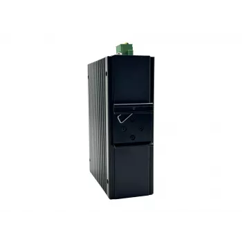 LevelOne 10 portu L2+ pārvaldīts gigabit industriālais komutators, 8x 1GbE RJ45, 2x 1/2.5GbE SFP, DIN-sliedes stiprinājums, -40°C līdz 75°C