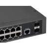 LevelOne GEP-2652 tīkla komutators pārvaldāms L2 Gigabit Ethernet (10/100/1000) Power over Ethernet (PoE) pelēks