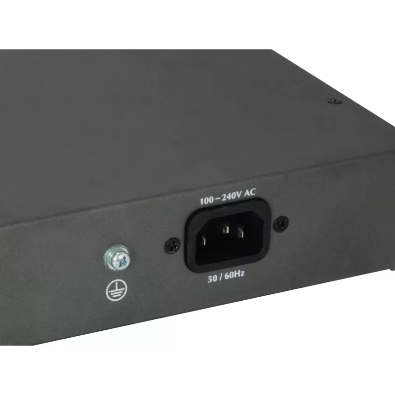 LevelOne GEP-2652 tīkla komutators pārvaldāms L2 Gigabit Ethernet (10/100/1000) Power over Ethernet (PoE) pelēks