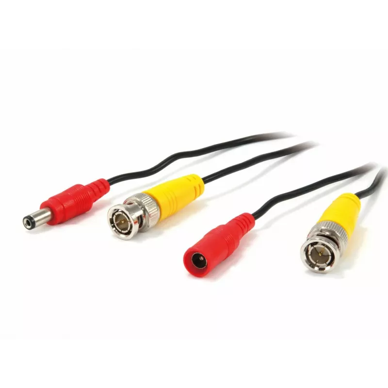 LevelOne CAS-5018 koaksiālais kabelis 18 m BNC DC Melns