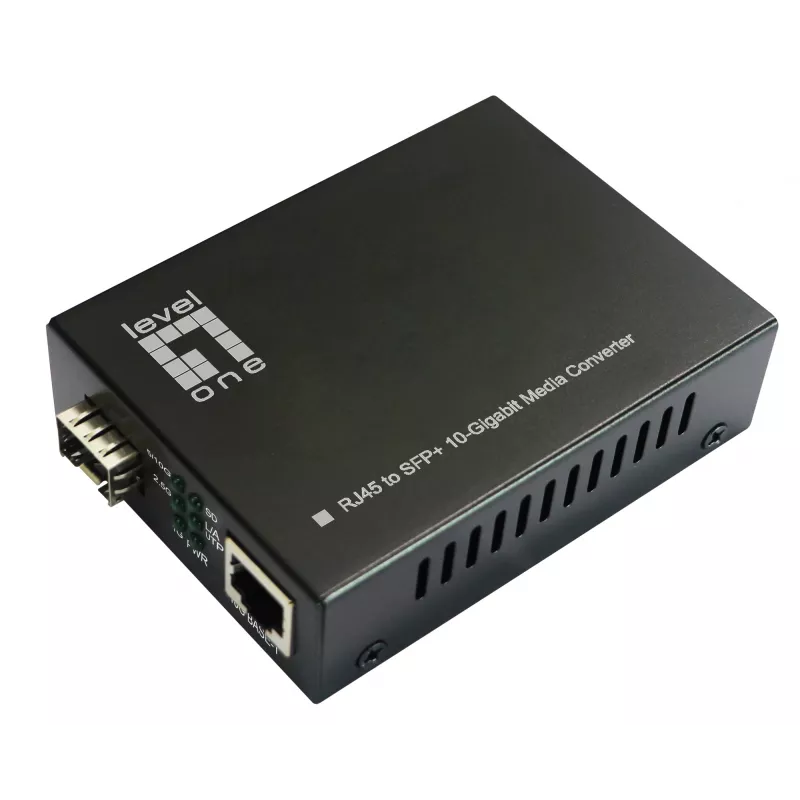 LevelOne RJ45 uz SFP+ 10 gigabitu multivides pārveidotājs