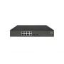 LevelOne Hilbert 10 portu Gigabit PoE Smart Lite komutators, 8 PoE izejas, 2 x Gigabit SFP, 802.3at/af PoE, 130W PoE jaudas budžets