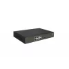 LevelOne Hilbert 10 portu Gigabit PoE Smart Lite komutators, 8 PoE izejas, 2 x Gigabit SFP, 802.3at/af PoE, 130W PoE jaudas budžets