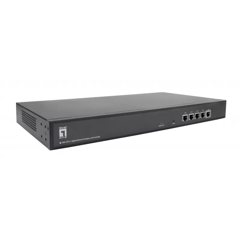 LevelOne Gigabit Ethernet bezvadu LAN kontrolieris, pārvalda līdz pat 256 piekļuves punktiem