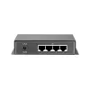 LevelOne 5 portu Gigabit PoE komutators, 61,6 W, 802.3af PoE, 4 PoE izejas, komplektā strāvas adapteris
