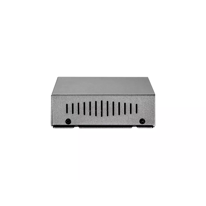 LevelOne 5 portu Gigabit PoE komutators, 61,6 W, 802.3af PoE, 4 PoE izejas, komplektā strāvas adapteris