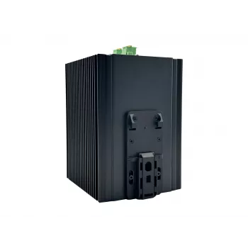 LevelOne 20 portu L2 Plus pārvaldīts industriālais slēdzis, 8 x 1GbE RJ45, 8 x 1GbE SFP, 4 x 1/2.5/10GbE SFP+, DIN-sliede, -40°C līdz 80°C