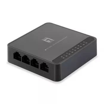 LevelOne FEU-0812 tīkla komutators Nevadāms Fast Ethernet (10/100) Melns