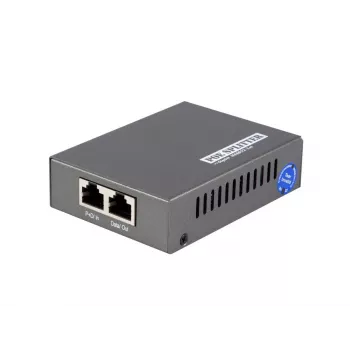 LevelOne Gigabit PoE sadalītājs, 802.3at/af PoE, 5–12 V līdzstrāvas izeja