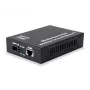 LevelOne GVT-0500 tīkla multivides pārveidotājs 10000 Mbit/s Melns
