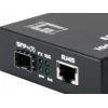 LevelOne GVT-0500 tīkla multivides pārveidotājs 10000 Mbit/s Melns