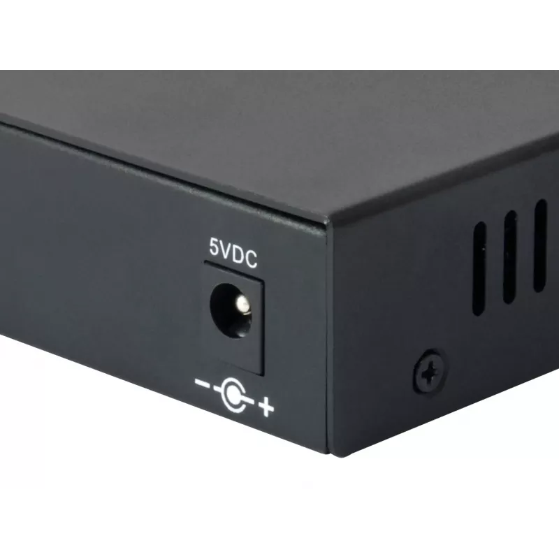 LevelOne GVT-0500 tīkla multivides pārveidotājs 10000 Mbit/s Melns