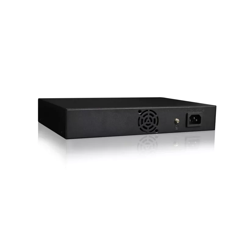LevelOne KILBY 10 portu L2 pārvaldāms Gigabit PoE slēdzis, 2 x SFP, 802.3at/af PoE, 125W, 8 PoE izejas