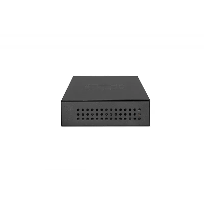 LevelOne Hilbert 8 portu Gigabit PoE viedais Lite slēdzis, 802.3at/af PoE, 8 PoE izejas, 112,8 W PoE jaudas budžets
