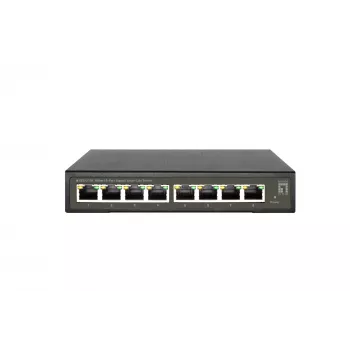 LevelOne Hilbert 8 portu gigabitu viedais Lite slēdzis, vadāms, L2, Gigabit Ethernet (10/100/1000), pilns duplekss
