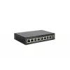 LevelOne Hilbert 8 portu gigabitu viedais Lite slēdzis, vadāms, L2, Gigabit Ethernet (10/100/1000), pilns duplekss