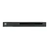 LevelOne 16 portu PS/2-USB VGA KVM slēdzis, 2048 x 1536 pikseļi, montāža statīvā, 1U, melns