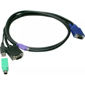 LevelOne 1,8 m KVM kabelis priekš KVM-3208/KVM-3216